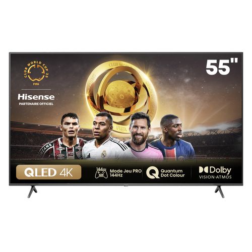 Téléviseur 4K QLED 55'' 139 cm HISENSE 55E79NQ