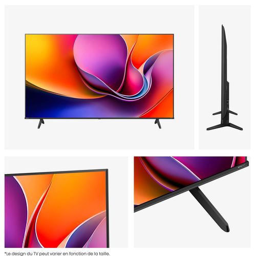 Téléviseur 4K LED 58'' 146 cm HISENSE 58E61QT