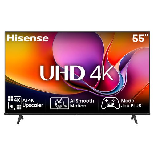 Téléviseur UHD 4K 55''139cm HISENSE 55A6Q Noir