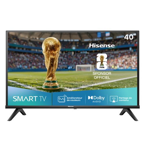 Téléviseur Full HD 40'' 100cm HISENSE 40A4Q Noir