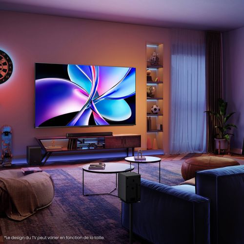 Téléviseur 4K QLED 58'' 146 cm HISENSE 58E77Q