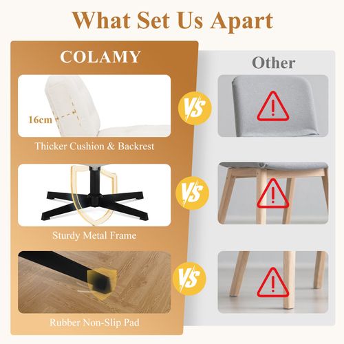 Chaise De Bureau, Assise Large En Mousse Mémoire, Confort Et Soutien, Usage Bureau Et Maison, Blanc