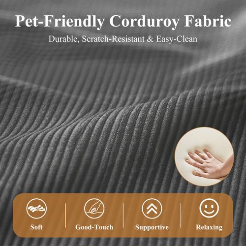 Chaise De Bureau, Assise Large En Mousse Mémoire, Confort Et Soutien, Usage Bureau Et Maison, Gris