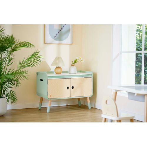 Commode/cuisine Enfant Équipée 2 En 1 En Bois Play Furniture