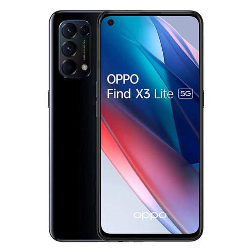 Smartphone  Find X3 Lite (5g - Double Sim, Écran 6.43'' - 128 Go, 8 Go Ram) Noir