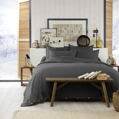 Housse De Couette 200x200 Flanelle De Coton Orage