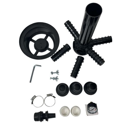 Platine De Filtration à Sable 6 M3h  40011 43 X 34 X 53 Cm Noir