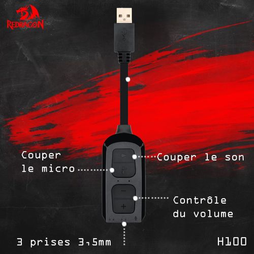 Carte Son Circe (ha100) Usb, Entrée Micro, Sortie Casque, Sortie Casque, Boutons De Contrôle