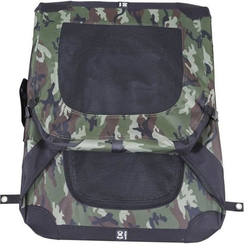 Caisse De Transport - M Pets - Comfort Crate L - Camouflage - Pliable - Cadre Métallique