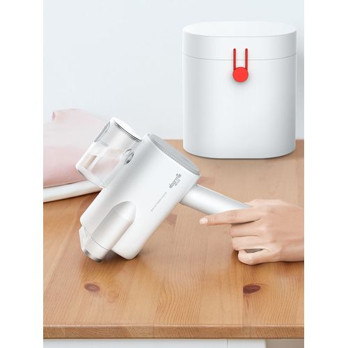 Défroisseur Vapeur À Main Léger Et Prêt En 25 Sec 870w 100 Ml Bac D’eau Conception Pliable - Blanc