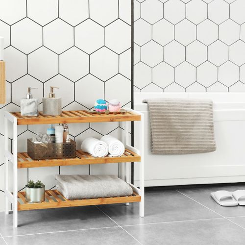 Etagère à Chaussures 3 Niveaux - L70 Cm