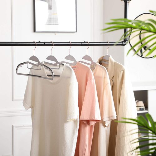 Lot De 20, Bandes Antiglisse,crochet Pivotant à 360°,loingueur 41,5 Cm, Gris Clair Crp41g