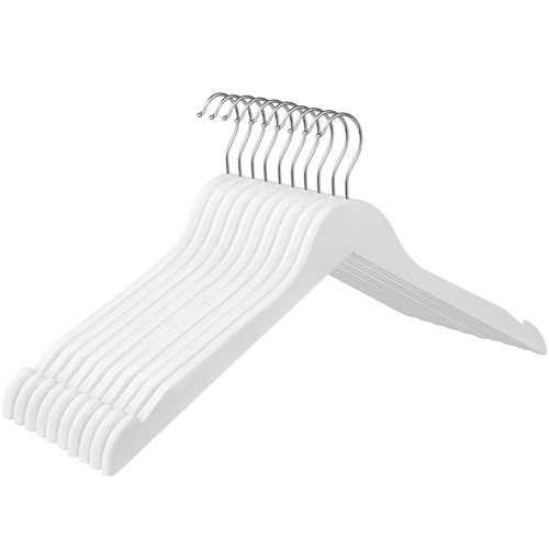 Lot de 20 Cintre Bois Blanc