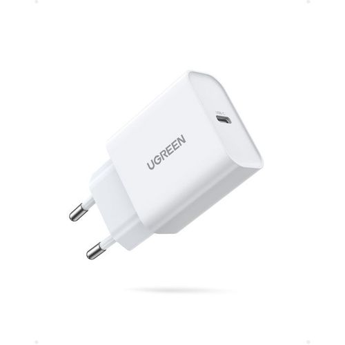 Chargeur Secteur - 1 Port USB-c - 20w - Blanc