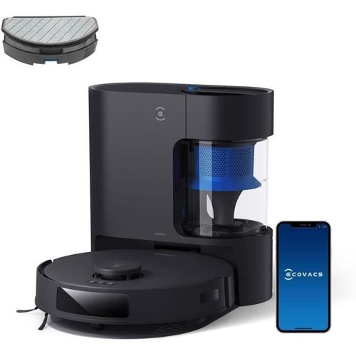 Deebot N20 Pro Plus - Robot Aspirateur Laveur 8000pa Avec Vidange Automatique Poussière