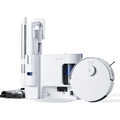 Deebot N20 Combo - Aspirateur Robot + Balai Avec Station - Double Vidange Automatique - Puissance 1