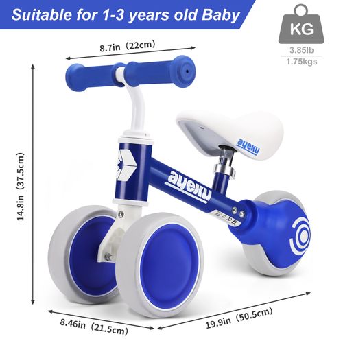 Vélo D’équilibre Bébé 1–3 Ans, 36cm