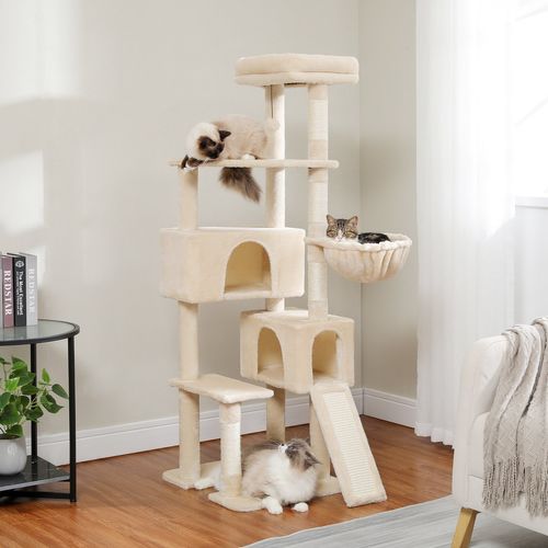 Grand Arbre à Chat 154 Cm Gris