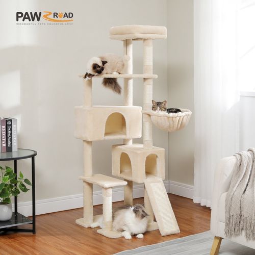 Grand Arbre à Chat 154 Cm Gris