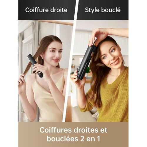 Lisseur Sans Fil - Dreame Hair Glamour - Black