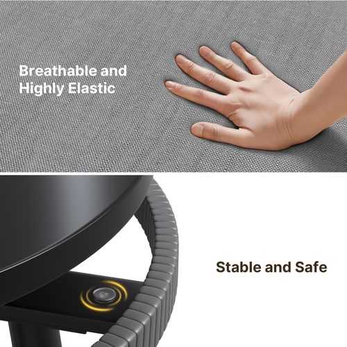 Salon De Jardin 2 Places, Table Verre Trempé，fauteuil En Rotin Pour Deux Personnes,gris Clair