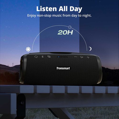 Enceinte portable d'extérieur Tronsmart Mirtune S100, égaliseur personnalisable,  50 W,20 h