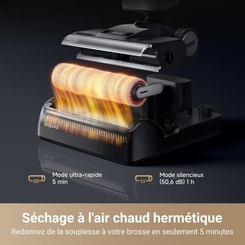 H14 Pro Aspirateur Laveur Sec Et Humide - Design Plat à 180° - Nettoyage De La Brosse à 60 °c - Séc