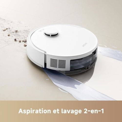 E20 - Robot Aspirateur Laveur - Navigation Lds, Puissance D'aspiration De 5 000 Pa - Aspirateur Et