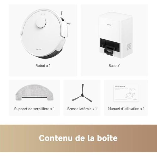 ASPIRATEUR ROBOT MOVA E20 PLUS