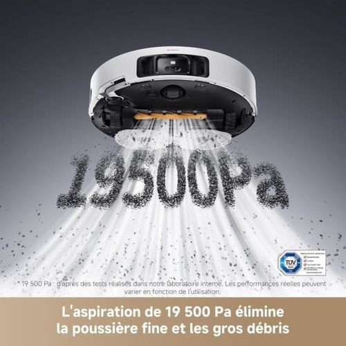L50 Pro Ultra Robot Aspirateur Et Laveur Avec Vidage Automatique Et Nettoyage Automatique Des Serpi