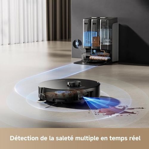 Aspirateur Robot Laveur -  Z50 Ultra - Aspiration 19 kPa - Détection Multiple De La Saleté