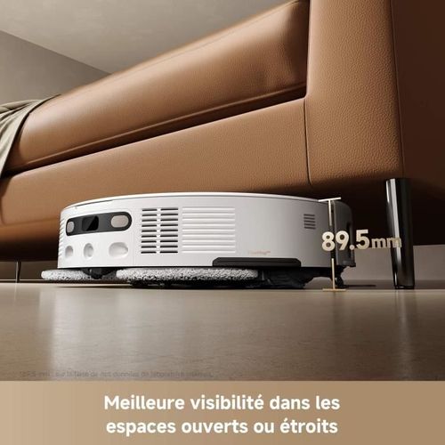 Robot Aspirateur Laveur V50 Ultra Complete - 24000pa - Lavage Thermique Avec Système Duosolution