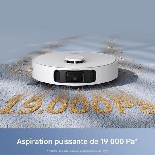 E40 Ultra - Aspirateur Laveur à Vidage Auto - 19 000 Pa - Technologie De Lavage Maxireach - Brosse