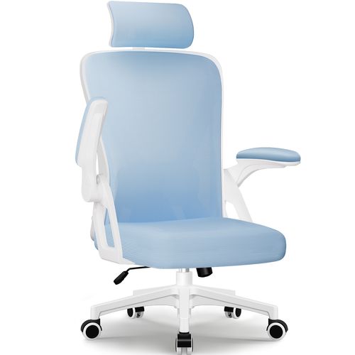 Chaise De Bureau, Siège Pivotant à 360°, Hauteur Réglable, Respirant, Vert