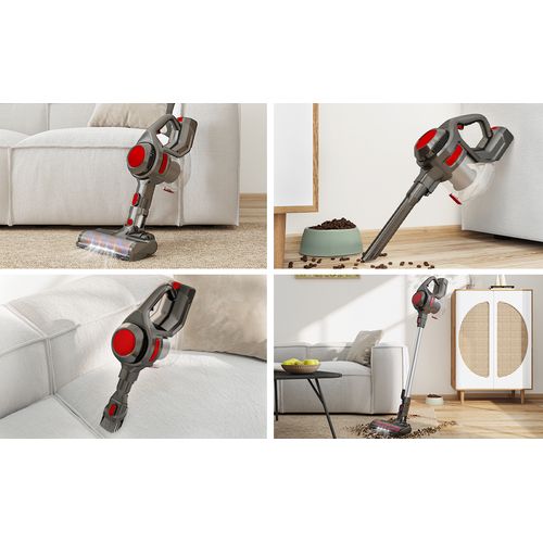 Aspirateur Balai Sans Fil 45 Kpa, 50 Min D'autonomie, 2 Vitesses, 1.3l Capacité, Anti-emmêlement