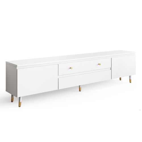 Meuble TV, 175 Cm De Longueur, Pouvant Être Posé Au Sol Ou Fixé Au Mur.