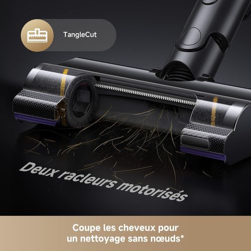 V30 - Aspirateur Balai Sans Fil - Nettoyage Des Bords à 0 Mm - Puissance 330 Aw - Filtration à 99,9