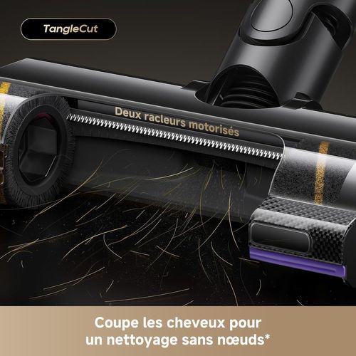 V20 Pro - Aspirateur Balai Sans Fil - Nettoyage Des Bords à 0 Mm - Sols Durs, Tapis Et Poils