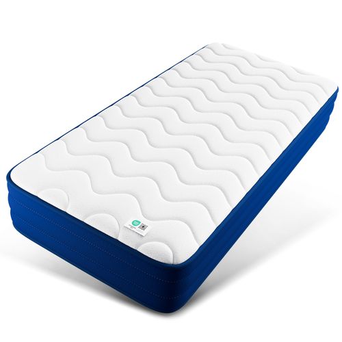 Matelas Ressorts Ensachés,140x200 Cm,22 Cm,7 Zones,dureté Moyenne H3