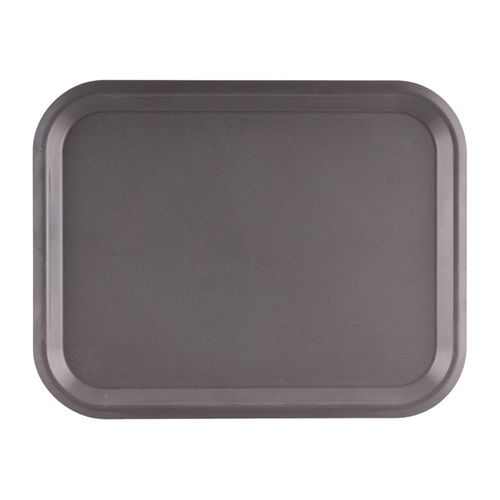 Plateau En Plastique 36x28 Cm - Gris