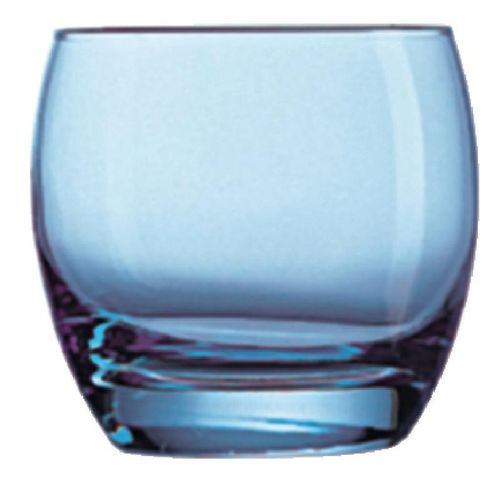 Verre Gobelet Bleu  Salto Ice Blue 320 Ml - Boite De 24