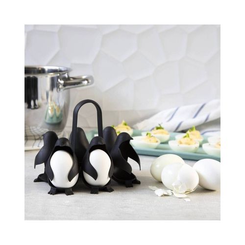 Support à Oeufs Pour La Cuisson Et Le Stockage Multicolore Pingouin