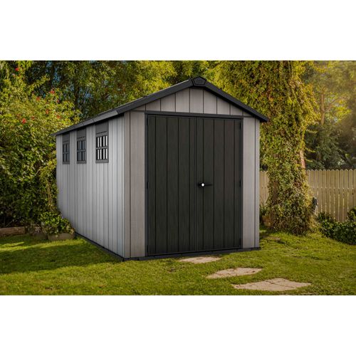 Abri De Jardin En Résine Keter 11m² - Oakland Brossium® 7515 - Gris