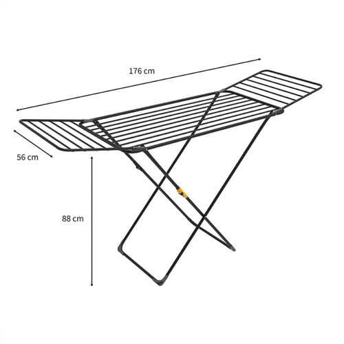 Séchoir à Linge Shape Noir