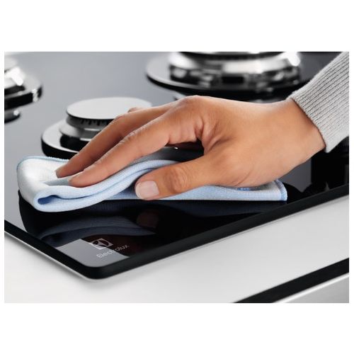 Plaque Gaz Encastrable Egg6426sk Noir 59 Cm Gaz 4 Foyers