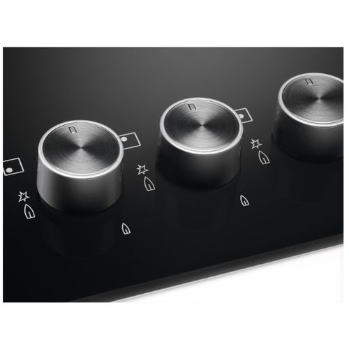 Plaque Gaz Encastrable Egg6426sk Noir 59 Cm Gaz 4 Foyers