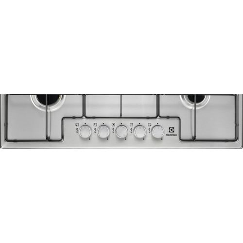 Plaque Gaz Encastrable Egs7534x Acier Inoxydable Gaz 5 Foyers