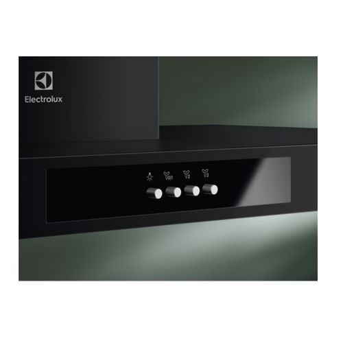 Hotte Décorative 60cm 68db 600m3/h Noir - Lft426k