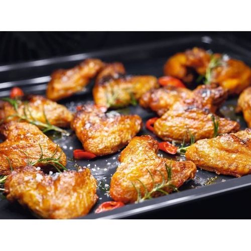 Four Encastrable Multifonction Aquaclean Eoh2h00bx - Inox - Porte Ventilée 2 Verres - 59x59,4x56 Cm