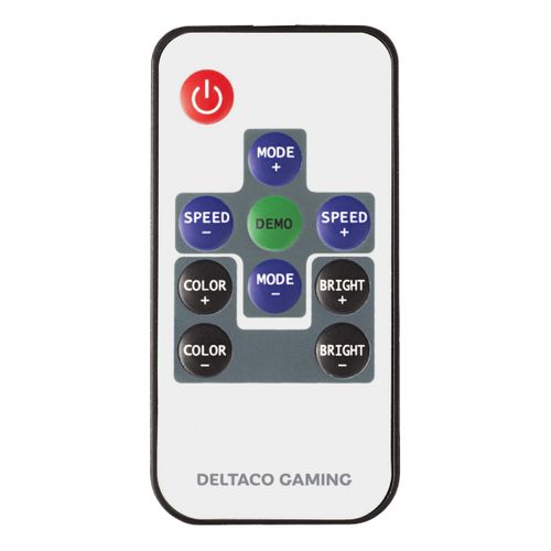 Chaise Gaming LED Noir - Gam-086